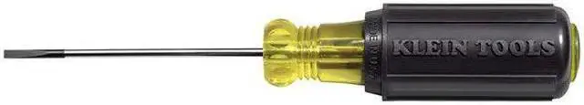 Alt view image 5 of 12 - KLEIN TOOLS 612-4 Terminal Block Screwdriver Standard 1/8" 4 in Round