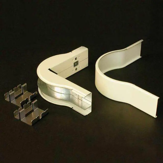 Alt view image 3 of 3 - LEGRAND V2418DFO External Elbow Raceway, 2400D Series, 2 Channel, 6-1/2 in W,