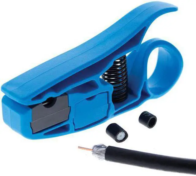 Alt view image 4 of 10 - IDEAL 45-605 PrepPro Coaxial UTP Cable Stripper