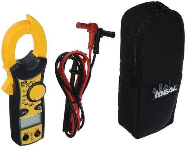 Alt view image 8 of 9 - IDEAL 61-744 600-Amp Clamp-Pro(TM) Clamp Meter