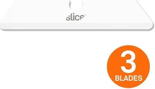 Alt view image 13 of 17 - Slice Smarty Series Ceramic Replacement Blades 3/Pkg-White Rounded