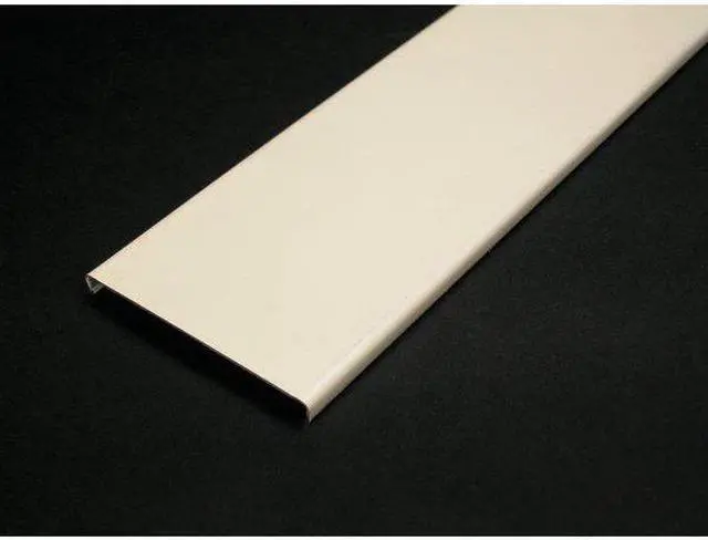 Alt view image 3 of 3 - LEGRAND G3000CE Raceway Cover, 3000 Series, 1, 2 Channel, 2 3/4 in W, 1/4 in H,