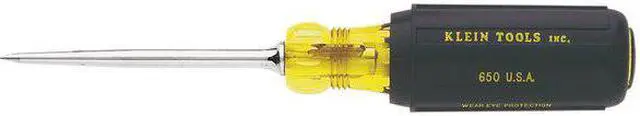 Alt view image 8 of 10 - Klein Tools 409-650 7.88" Cushion Grip Scratch Awl Screwdrivers