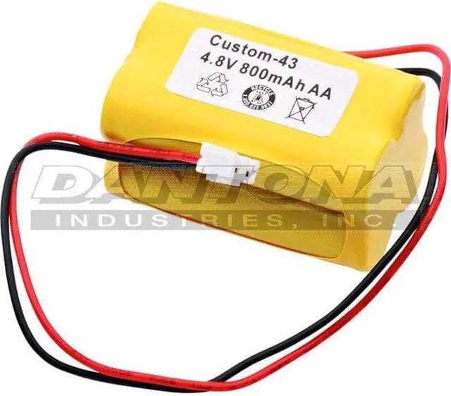 Alt view image 8 of 12 - Replacement Emergency Light Battery
