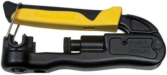 Alt view image 12 of 17 - Klein Tools VDV211-063 Multi-Connector Compression Crimper-Lateral