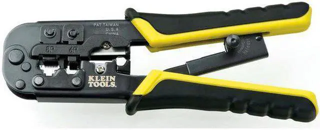 Alt view image 3 of 7 - KLEIN TOOLS VDV226-011-SEN 7 1/2 in Ratchet Crimper CAT3, CAT5e, CAT6/6A