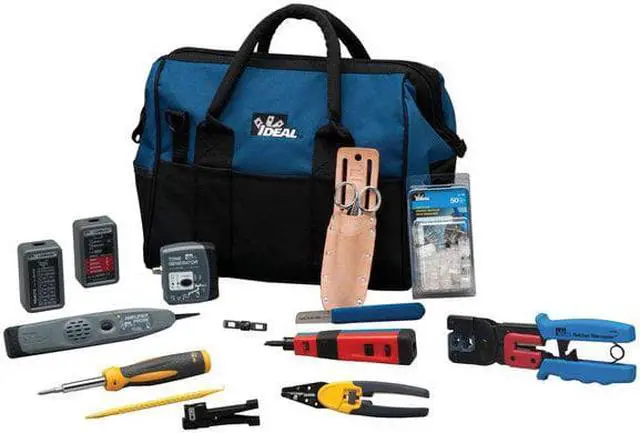 Alt view image 4 of 4 - IDEAL 33-706 Communications Tool Kit,No. of Pcs. 11