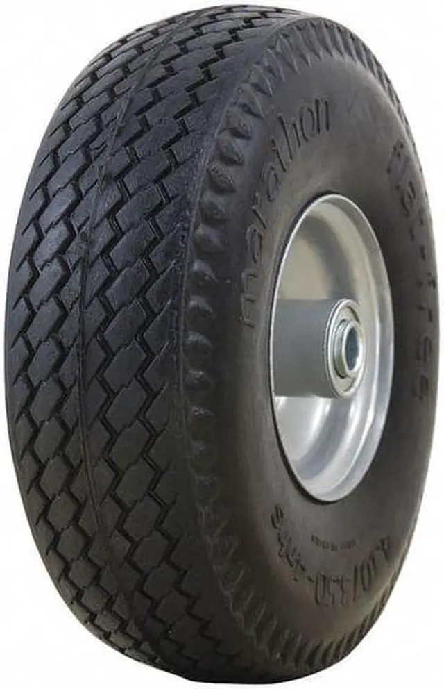 Alt view image 7 of 7 - MARASTAR 30030 Flat Free Wheel,Polyurethane,300 lb,Gray