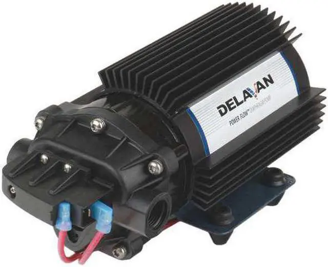 Alt view image 2 of 2 - DELAVAN FLUID POWER 7812-201-SB-HS Diaphragm Pump, Polypropylene, Air Operated,