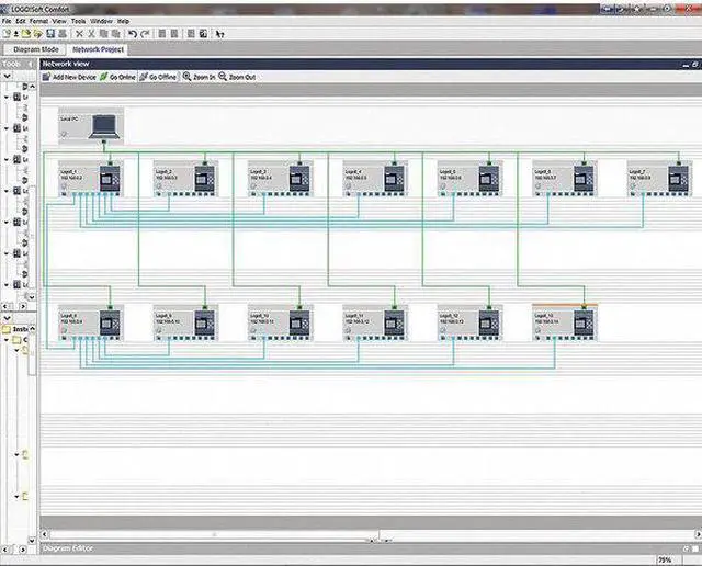 Alt view image 2 of 2 - SIEMENS 6ED10551HB000BA2 Input/Output Module,4 Inputs,4 Outputs