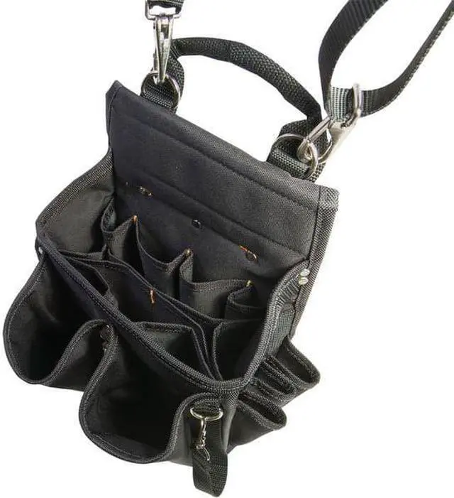 Alt view image 5 of 7 - Clc Electricians Tool Pouch Black  Ballistic Polyester  5508