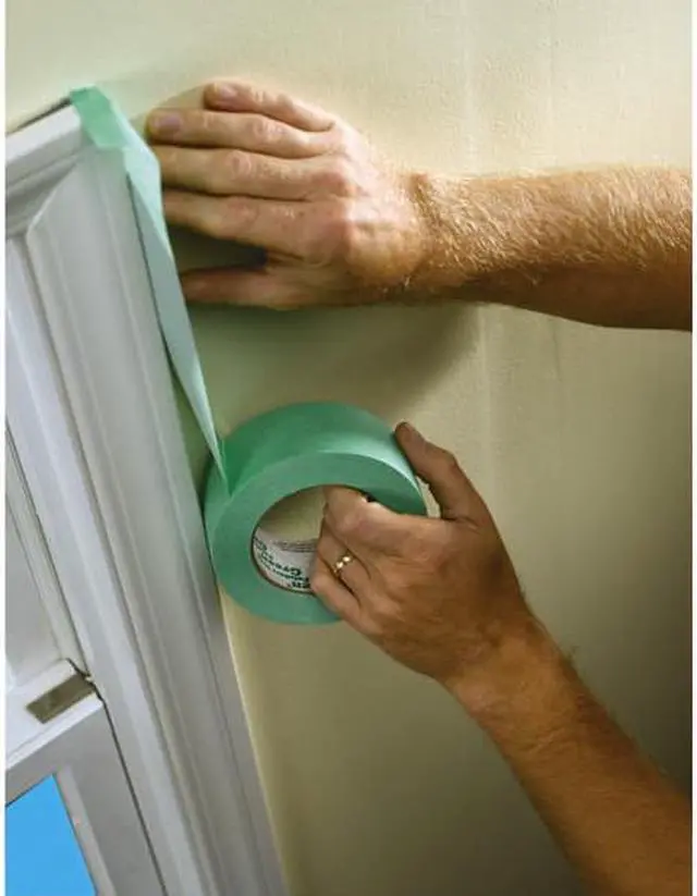 Alt view image 3 of 8 - Painters Mate Green Brand Cp 150/8-Day Painters Tape, Multi-Surface, 36Mm X 55M, Green, 1 Roll (103367)