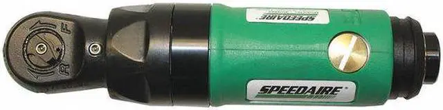 Alt view image 2 of 3 - SPEEDAIRE 402M49 Air Ratchet,Square Drive 1/4",6-1/2" L