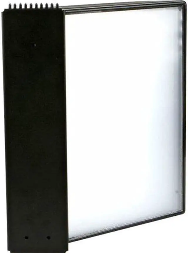 Alt view image 7 of 8 - tarifold wall mounted reference system with 10 easy-load pockets - 20 sheet capacity - letter-size - black (ezw771)