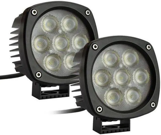 Alt view image 10 of 10 - RS-4CREE-35W-2 - HD Series 4.3in 35W/5,000LM Round CREE LED Spot Light (Pair)