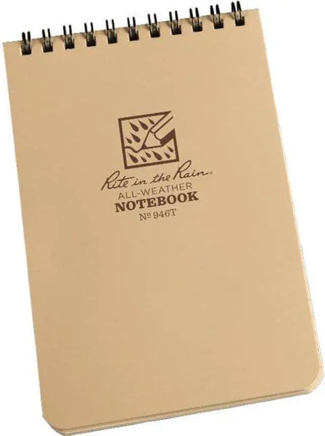 Alt view image 5 of 7 - RITE IN THE RAIN 946T All Weather Memo Book,Universal,4 x 6In.