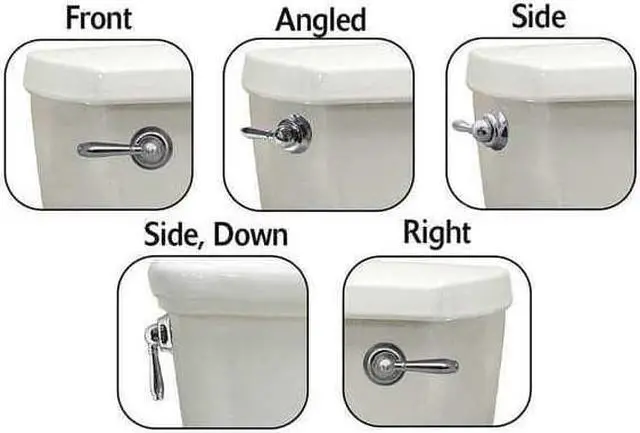 Alt view image 2 of 6 - KORKY 6051GR Faucet Trip Lever, Universal, SS, Chrome