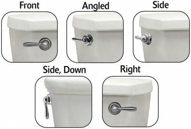 Alt view image 4 of 6 - KORKY 6051GR Faucet Trip Lever, Universal, SS, Chrome
