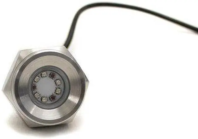 Alt view image 3 of 3 - MARINE SPORT LIGHTING MS-27RGB Hydroblast 27W Ultra Slim Led Drain Plug (Rgb