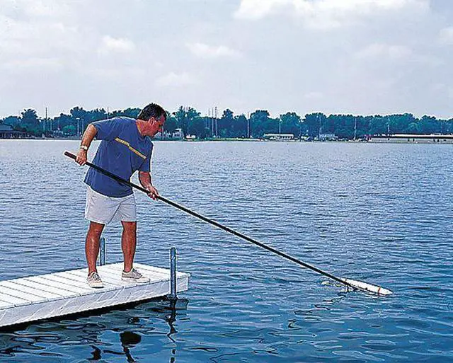 Alt view image 6 of 7 - SEYMOUR MIDWEST 86036GR 36 in Aluminum Lake Rake, 36 Tines, 132 in L Aluminum