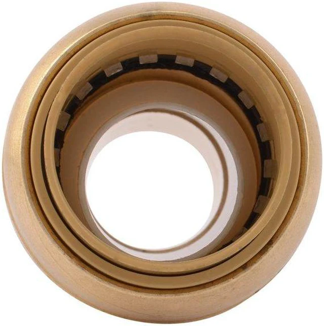 Alt view image 3 of 6 - SHARKBITE UR142A Male Reducing Adapter, 1 in Tube Size, Brass, Brass