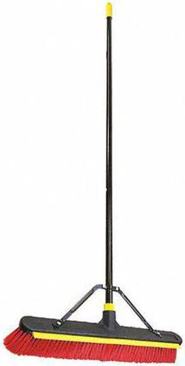 Alt view image 5 of 6 - QUICKIE 635SU Push Broom, 60" Handle, 24" Broom