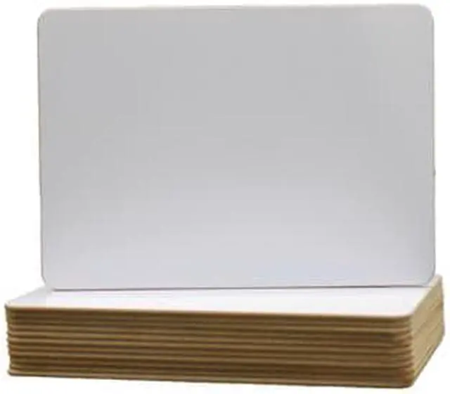 Alt view image 2 of 2 - Dry Erase Board 5 x 7 White Surface 12/Pack 35656