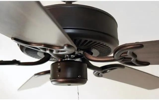 Alt view image 2 of 2 - MAXIM 89915OI Basic-Max N/A-Light 52" Wide Oil Rubbed Bronze Outdoor Ceiling Fan
