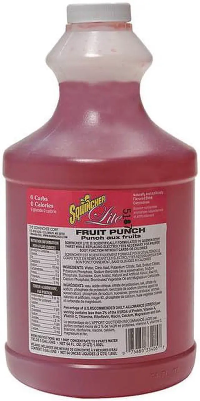 Alt view image 10 of 10 - Sqwincher Sports Drink Mix, Liquid Concentrate, Sugar Free, 50 Package Quantity