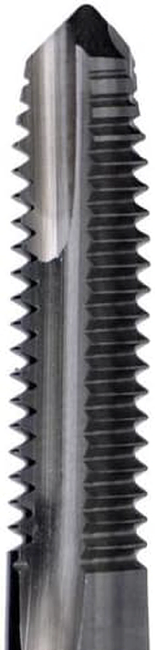 Alt view image 4 of 7 - DRILL AMERICA DWT57009 HSS Spiral Point Tap, #0-80, 2 Flutes