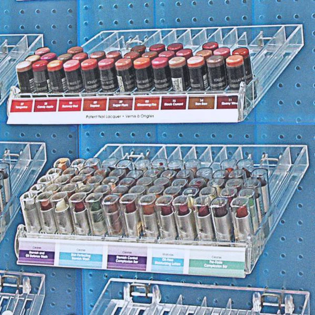 Alt view image 3 of 3 - AZAR DISPLAYS 225513 13-Compartment Pusher Tray for Counter, Pegboard or