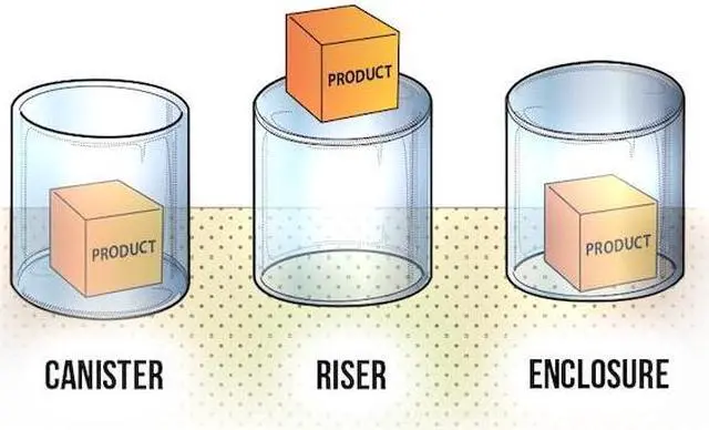 Alt view image 3 of 3 - AZAR DISPLAYS 556408 4"W x 8"H Clear Acrylic Cylinder