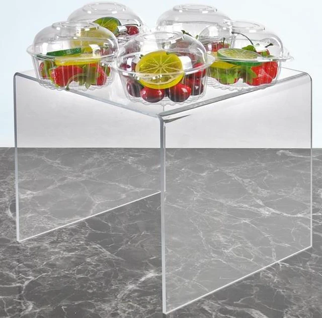 Alt view image 3 of 3 - AZAR DISPLAYS 515310 11.5"W 11.5"D x 11.5"H Riser Display, PK4