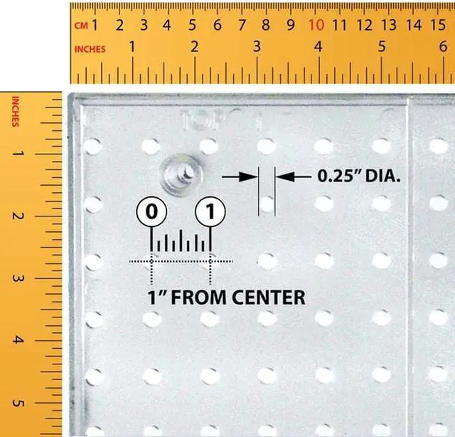 Alt view image 5 of 10 - AZAR DISPLAYS 900988-BLK 125-Piece Pegboard Organizer Kit (2 - 24"x24")