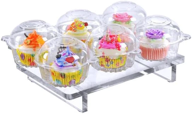 Alt view image 3 of 3 - AZAR DISPLAYS 515362 2"H Clear Acrylic Deluxe Riser Display