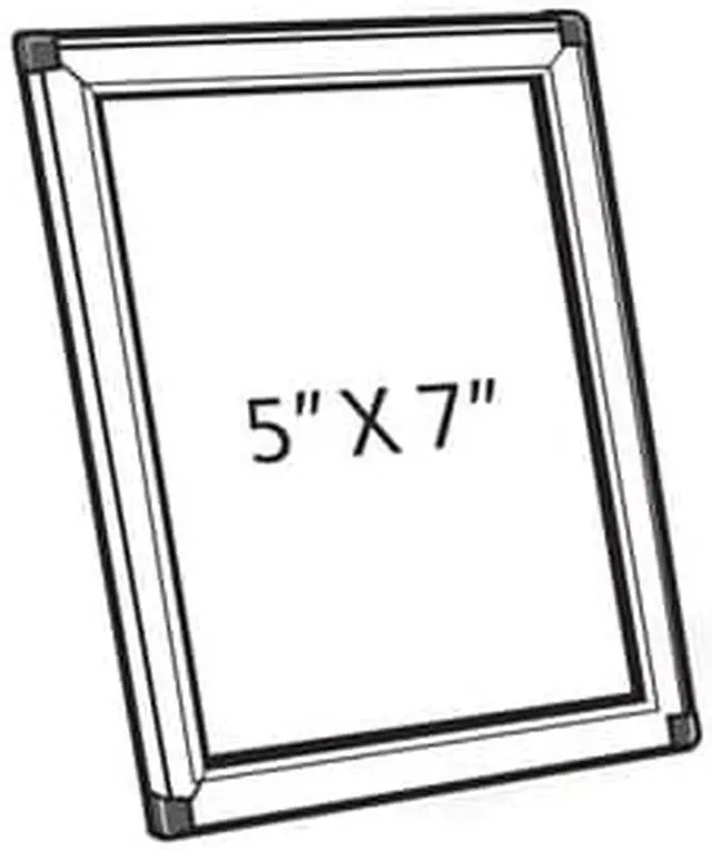 Alt view image 3 of 4 - Azar Displays Vertical/Horizontal Opti Snap Frame (300205-SLV)