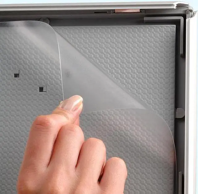 Alt view image 4 of 4 - Azar Displays Vertical/Horizontal Opti Snap Frame (300205-SLV)