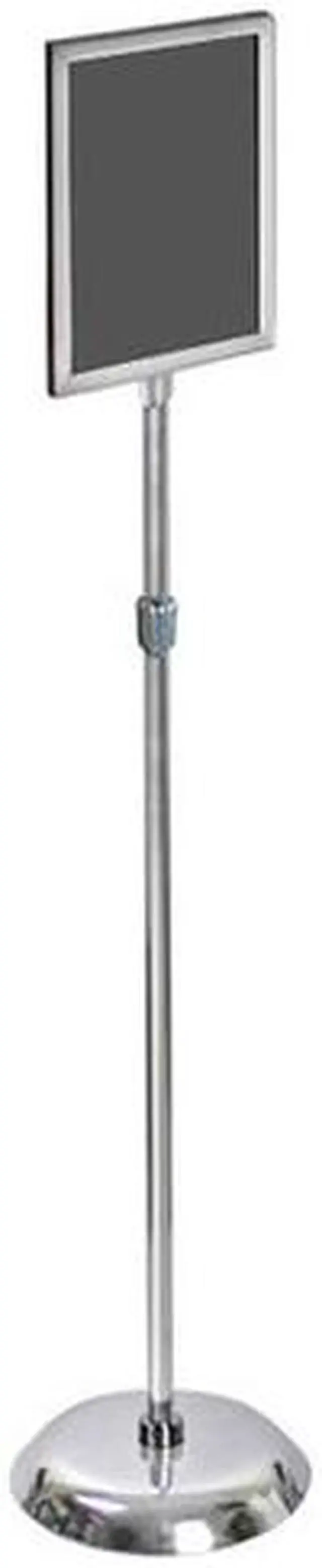 Alt view image 4 of 5 - Azar Sign Holder 8.5" x 11" Silver Metal (300283)