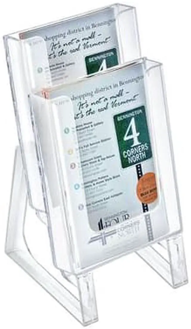 Alt view image 3 of 4 - Azar Displays Modular Brochure Holder 9 x 6-inch 252332