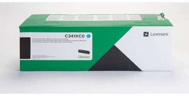 Alt view image 8 of 11 - Lexmark Unison Toner Cartridge Cyan C341XC0