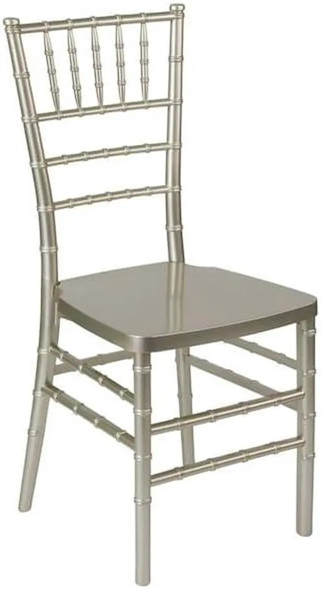 Alt view image 14 of 20 - HERCULES PREMIUM Series Champagne Resin Stacking Chiavari Chair