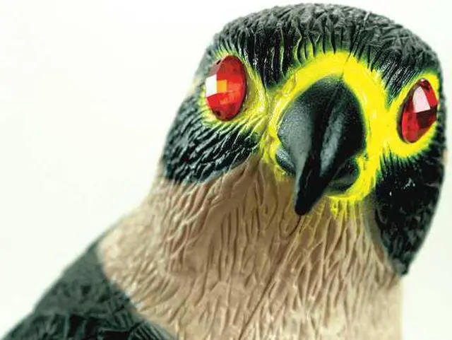 Alt view image 4 of 4 - Bird X 17 In. H. x 8 In. Dia. Falcon Pest Deterrent Decoy FALCON