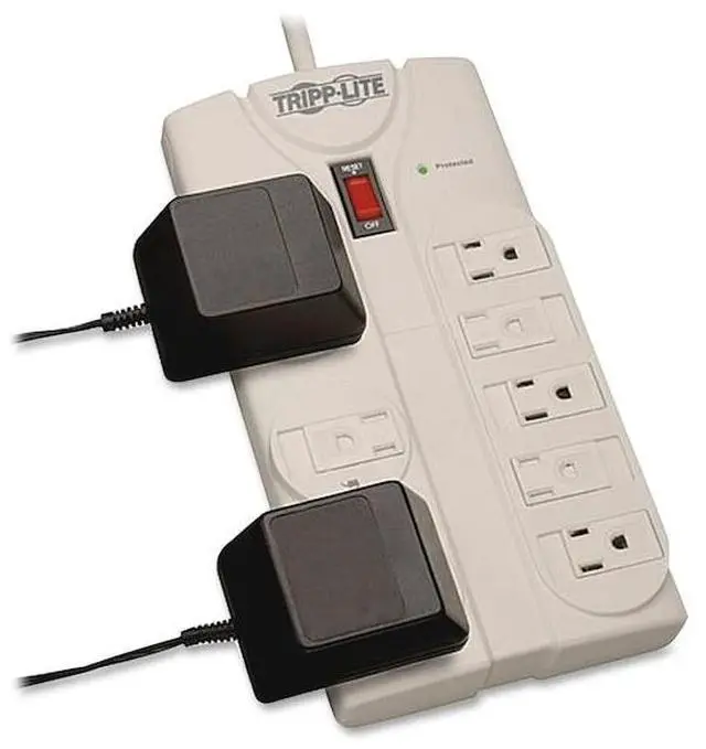 Alt view image 15 of 20 - Tripp Lite TLP825 8 Outlets 1440 Joules 25' Cord Protect It! Surge Suppressor
