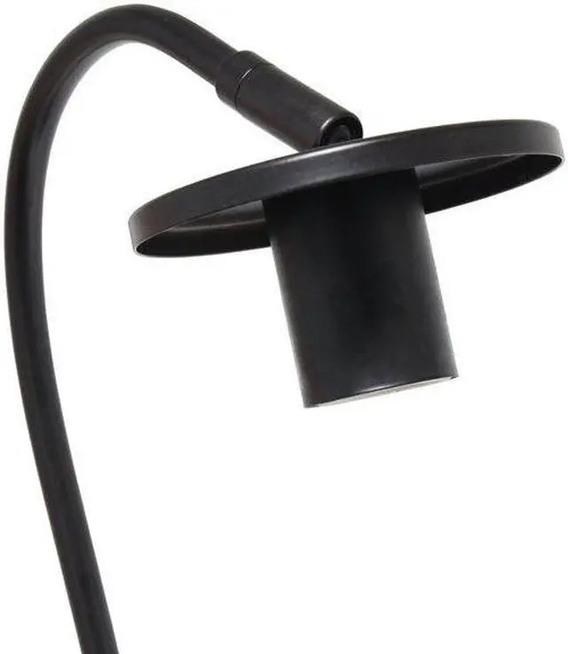 Alt view image 15 of 15 - Lalia Home Arched Metal Cage Table Lamp, Black