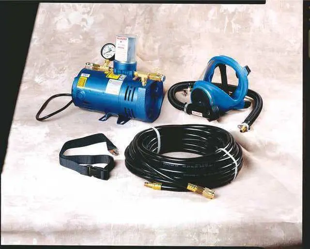 Alt view image 3 of 3 - Allegro Supplied Air Pump Package,Full Face Mask  9200-01