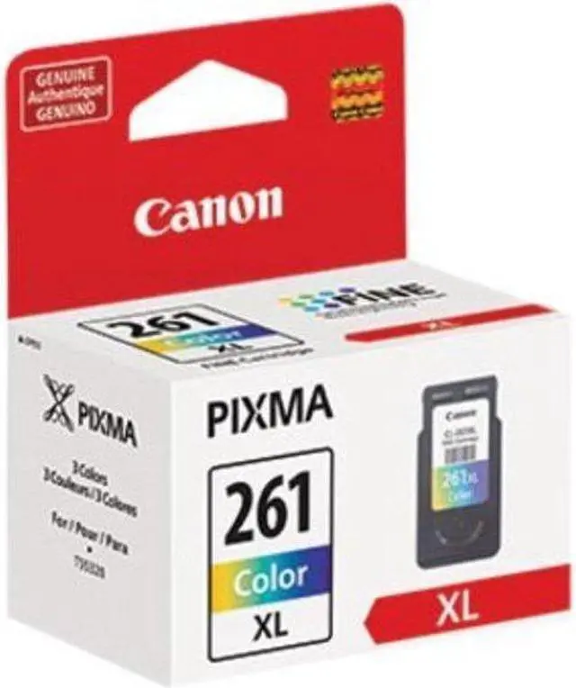 Alt view image 13 of 16 - Canon Ink Canon CL-261XL Amr Printer Ink, Extra Large, Multi