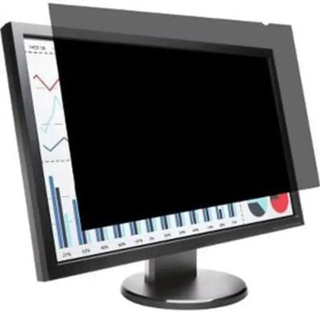 Alt view image 11 of 16 - Kensington Fp238w9 Privacy Screen For 23.8" Widescreen Monitors (16:9)