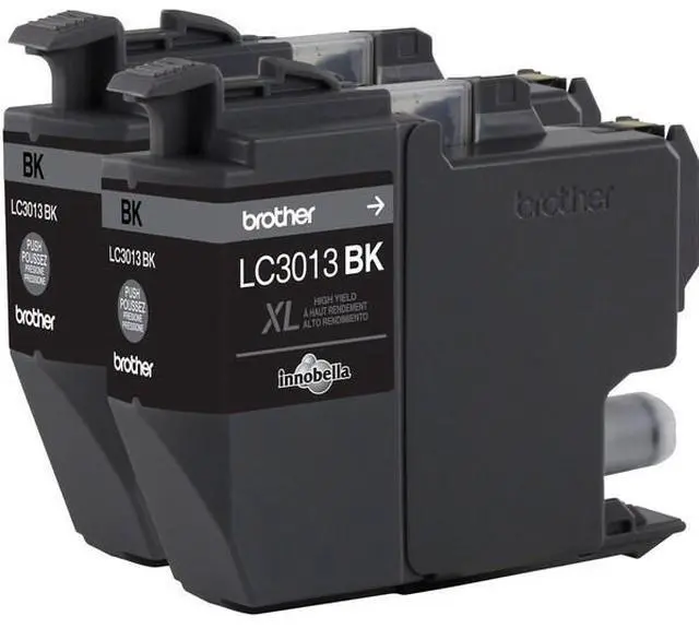 Alt view image 12 of 20 - Brother LC30132PKS High YIeld Ink Cartridge - Dual Pack - Black