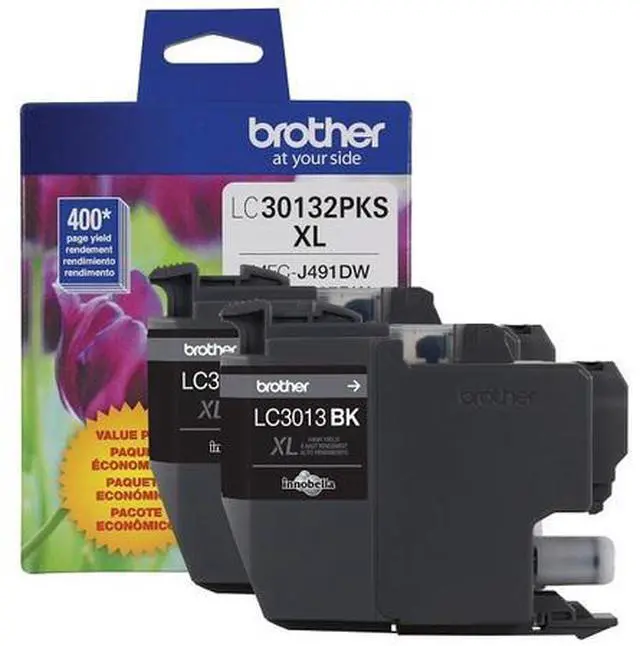 Alt view image 11 of 20 - Brother LC30132PKS High YIeld Ink Cartridge - Dual Pack - Black
