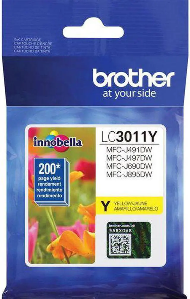 Alt view image 13 of 17 - Brother LC3011Y Innobella Ink Cartridge - Yellow